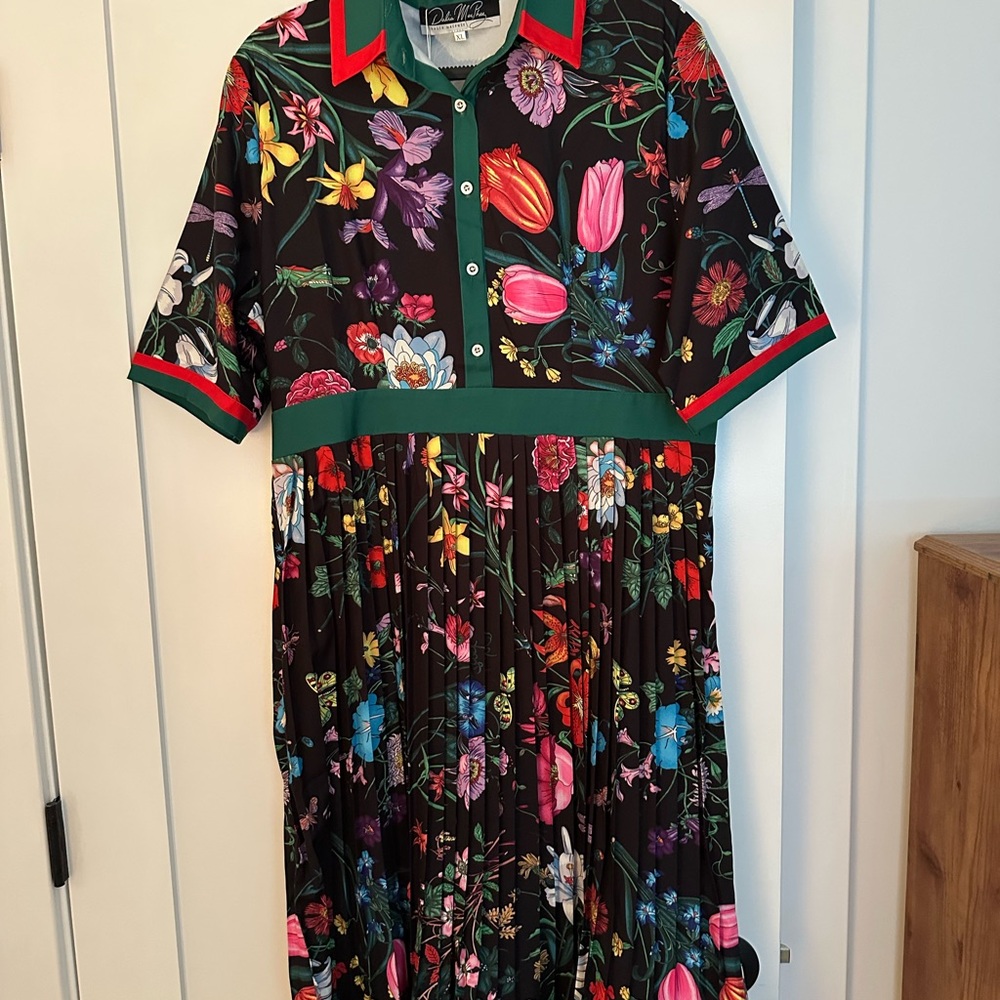 Dalia McPhee Floral Women’s Midi Dress XL / 14